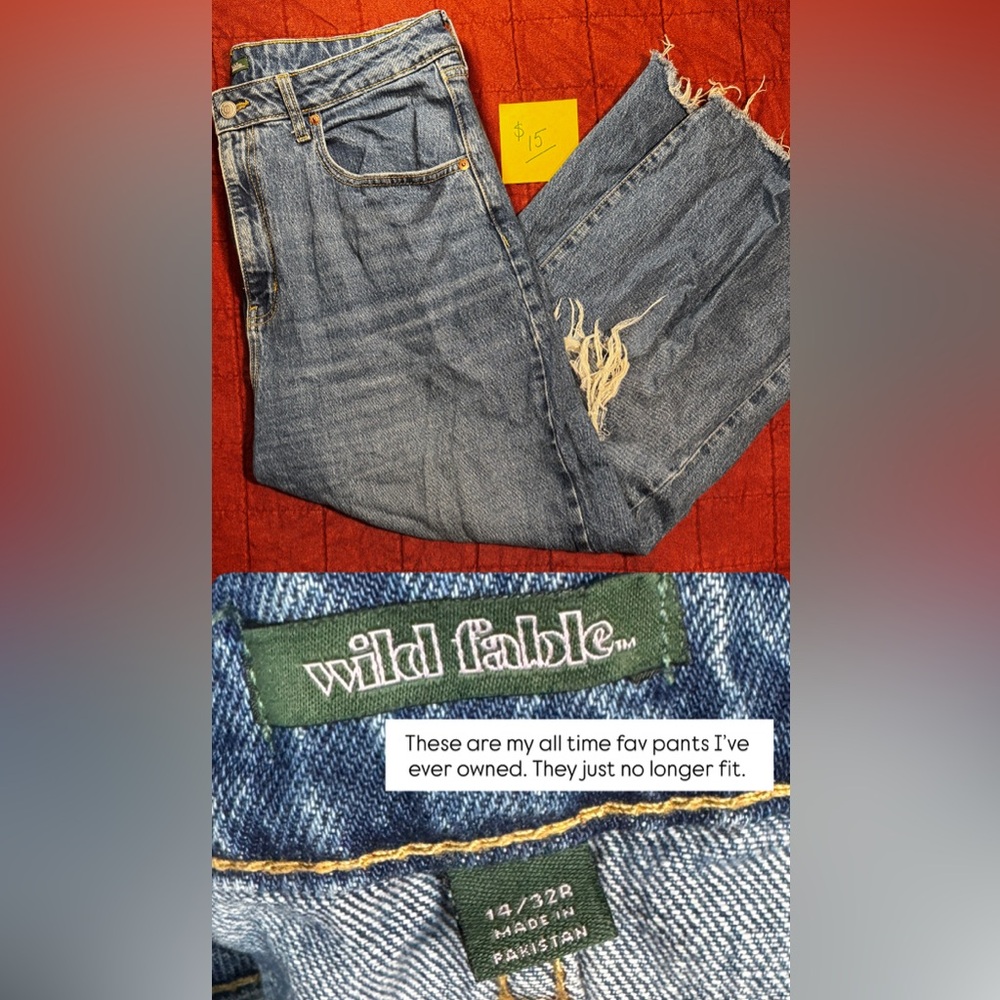 Wild Fable High Rise Blue Jeans